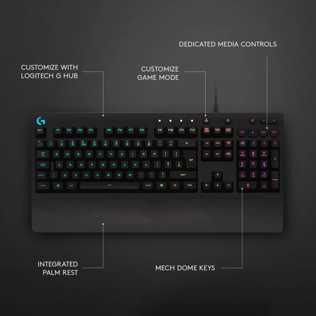 Logitech G213 Prodigy Gaming Keyboard