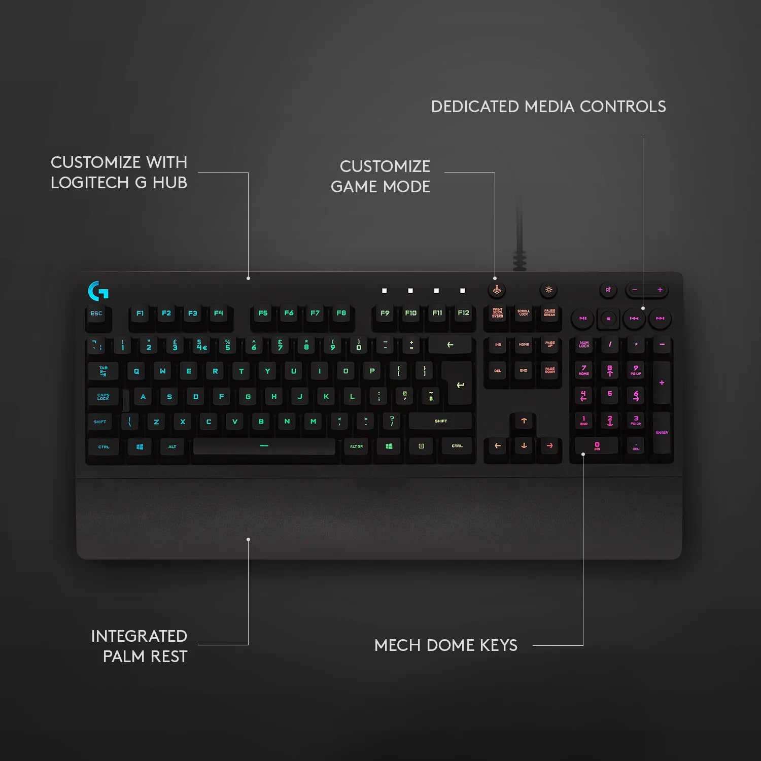 Logitech G213 Prodigy Gaming Keyboard